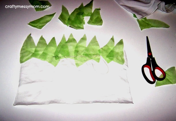 Neverland Masquerade | Tinkerbell costume - top step1 by craftymessymom